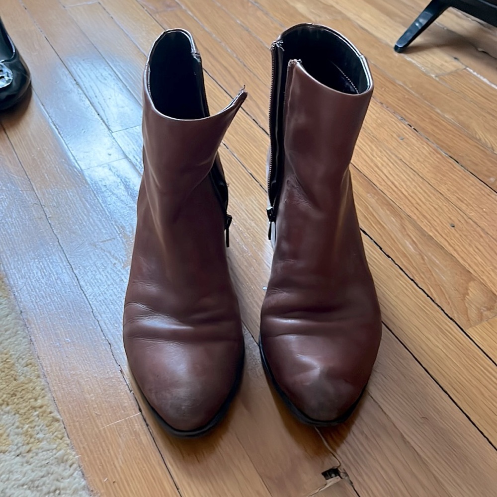 Brown San Edelman boots